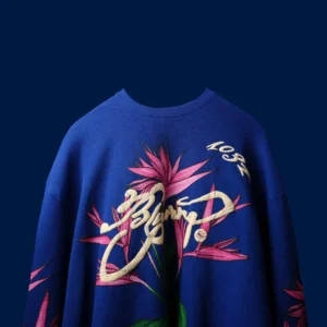 Navy Bird Of Paradise T-Shirt